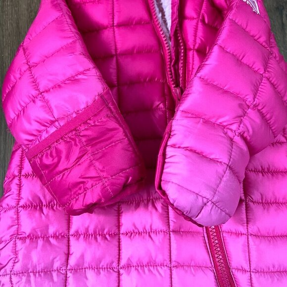 Snozu Toddler Pink Ombre Puffer Snow Suit Size 9-12m - Picture 4 of 8